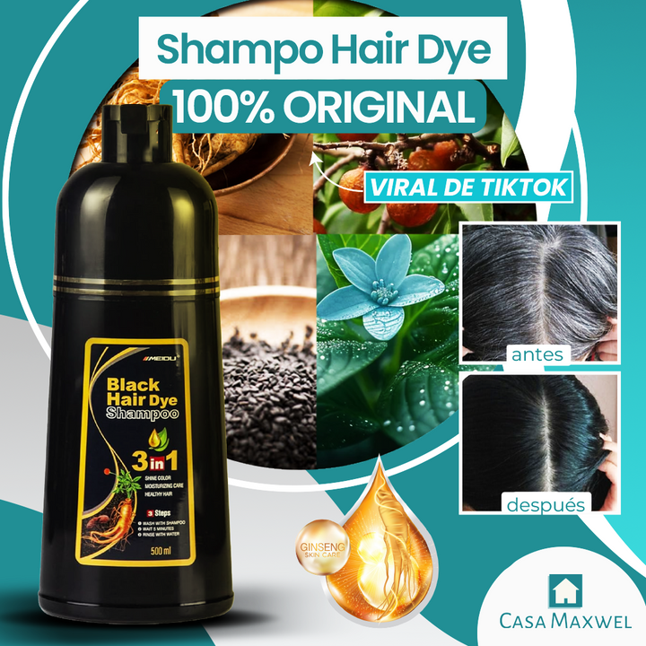 SHAMPO HAIR DYE (EN NEGRO)